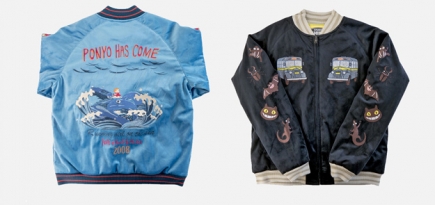 Студия «Гибли» выпустила куртки с героями «Рыбки Поньо» и «Моего соседа Тоторо»