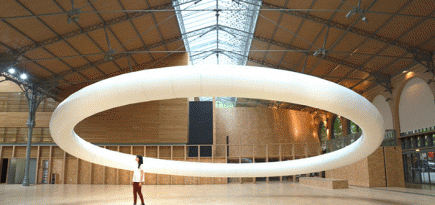 Радуга вокруг солнца: инсталляция Винсента Леруа