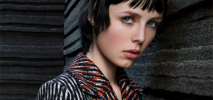 Эди Кэмпбелл и Клеман Шаберно в осенней кампании Boss