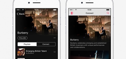 Burberry запустил свой канал на Apple Music