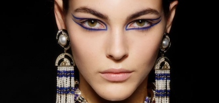 Как повторить графичный макияж с показа Chanel Métiers d'Art 2018/19