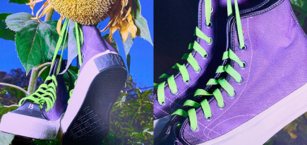 Парфюмерный бренд Byredo выпустил фиолетовые кеды