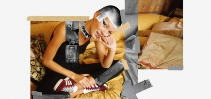 Instagram-художник сделал проект с Кейт Мосс для adidas Originals