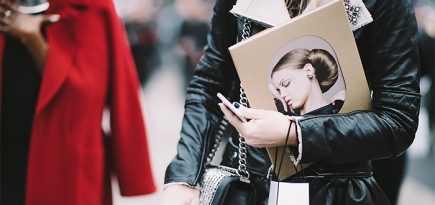 Неделя высокой моды в Париже, весна 2016: street style. Часть 2