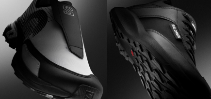 Comme des Garçons и Salomon выпустили черно-белые кроссовки