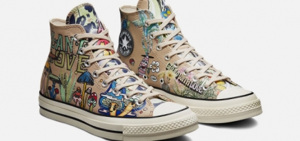 Converse выпустил кеды Chuck 70 с растительным принтом