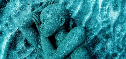 Как выглядит первый в Европе подводный музей Museo Atlántico