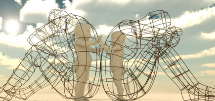 Инсталляция украинского художника на фестивале Burning Man