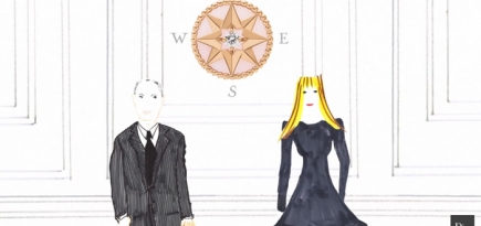 На все четыре стороны: мультфильмы Dior о коллекции Rose des Vents