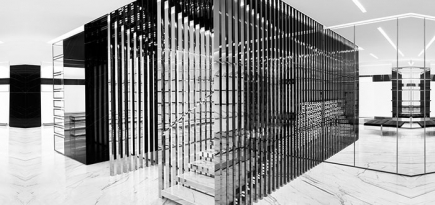 Эди Слиман спроектировал бутик Saint Laurent в Милане