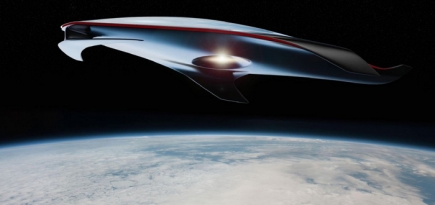 Ferrari представили дизайн космического корабля