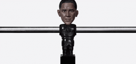 Настольный футбол с мировыми лидерами от дизайнеров агентства Ogilvy & Mather