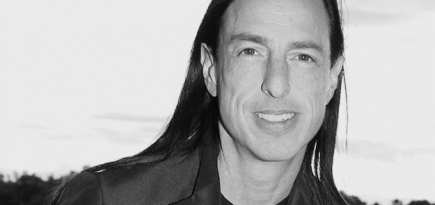 Рик Оуэнс — кудрявый блондин