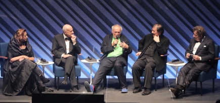 Церемония присуждения Притцкеровской премии Фраю Отто