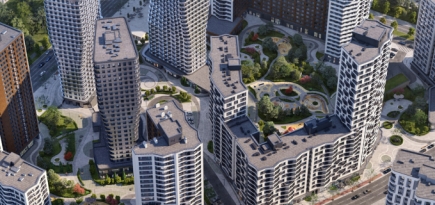 «Зеленая река» и «вертикальный город 15 минут». Каким должен быть дом будущего в Москве?