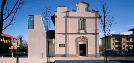 Часовня + библиотека: проект DAP Studio в Италии