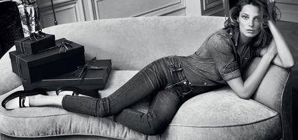 Дарья Вербова в осенней рекламной кампании Net-a-Porter