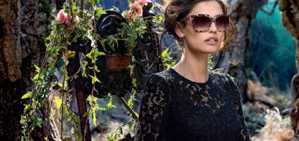 Бьянка Балти в рекламной кампании очков Dolce & Gabbana
