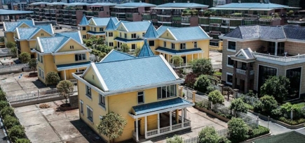 \"Города на крыше\": виллы на вершинах зданий в Китае