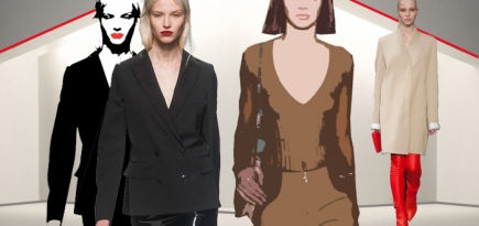 Итоги недель моды осень-зима 2014: модели