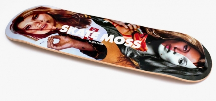 Скейтборды с изображением Кейт Мосс