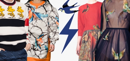 Голосование: птицы в коллекциях сезона осень-зима 2014