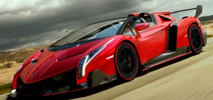 Первые фотографии родстера Lamborghini Veneno