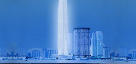 Светящийся небоскреб Карстена Николая в Гонконге