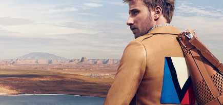 Маттиас Шонартс в мужской кампании Louis Vuitton