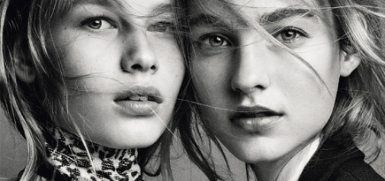 Рекламная кампания последней коллекции Рафа Симонса для Dior