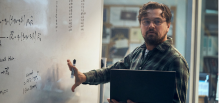 Netflix выпустит подкаст о съемках фильма «Не смотри наверх» с Леонардо Ди Kаприо