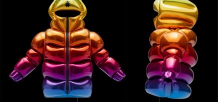 Итальянский дизайнер Эндрю Костман создал летающую куртку с гелием вместо пуха