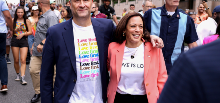 Камала Харрис стала первым вице-президентом США, который принял участие в прайде