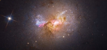 Ученые NASA впервые обнаружили черную дыру, которая создает звезды