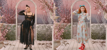 Charli XCX и Наташа Лионн снялись в лукбуке новой коллекции Rodarte
