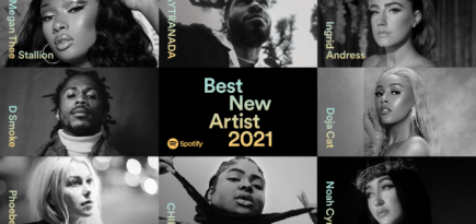 Spotify назвал лучших начинающих артистов