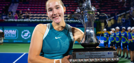 Теннисистка Мирра Андреева победила в турнире WTA-1000