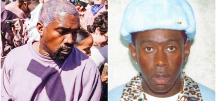 Канье Уэст был замечен на студии с Tyler, the Creator