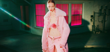 Саша Пивоварова снялась в кампании Blumarine