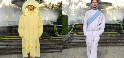 Issey Miyake показал летнюю коллекцию мужской линии Homme Plissé