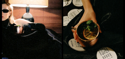 Бар «Клава» и бренд Who I Am объединились для новогодней коллаборации