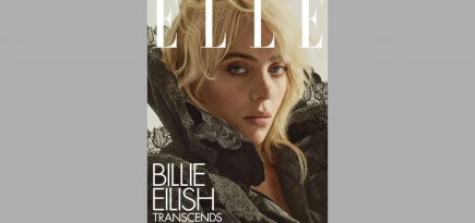 Билли Айлиш снялась для октябрьского номера Elle