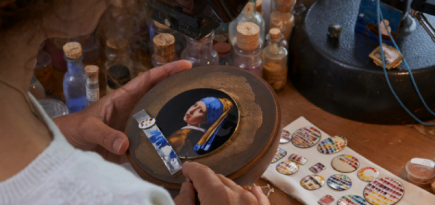 Vacheron Constantin изготовил карманные часы с картиной Вермеера на заказ