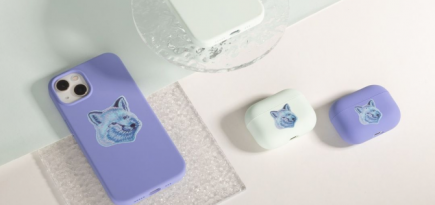 Maison Kitsuné представил коллекцию аксессуаров для iPhone в мятном и сиреневом цветах