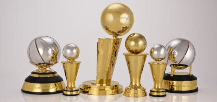Tiffany & Co. создал новые трофеи для NBA