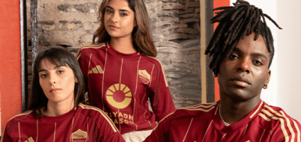 adidas создал спортивную форму для итальянского клуба «Рома»
