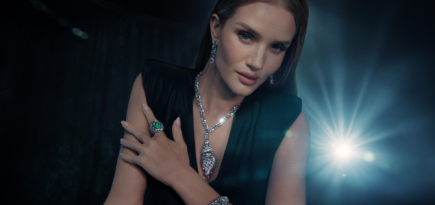 Роузи Хантингтон-Уайтли стала лицом новой коллекции Tiffany & Co.