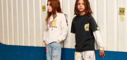 Stella McCartney выпустил коллаборацию с мультфильмом «Губка Боб квадратные штаны»