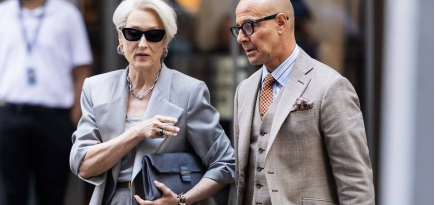 В сети появились новые кадры со съемок «Дьявол носит Prada 2»