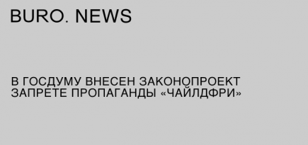 В Госдуму внесен законопроект о запрете пропаганды «чайлдфри»